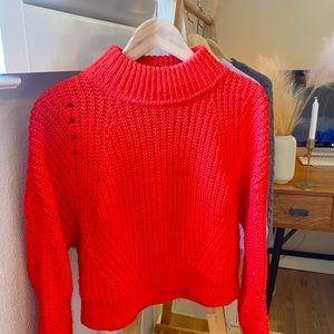 Red Knit Sweater